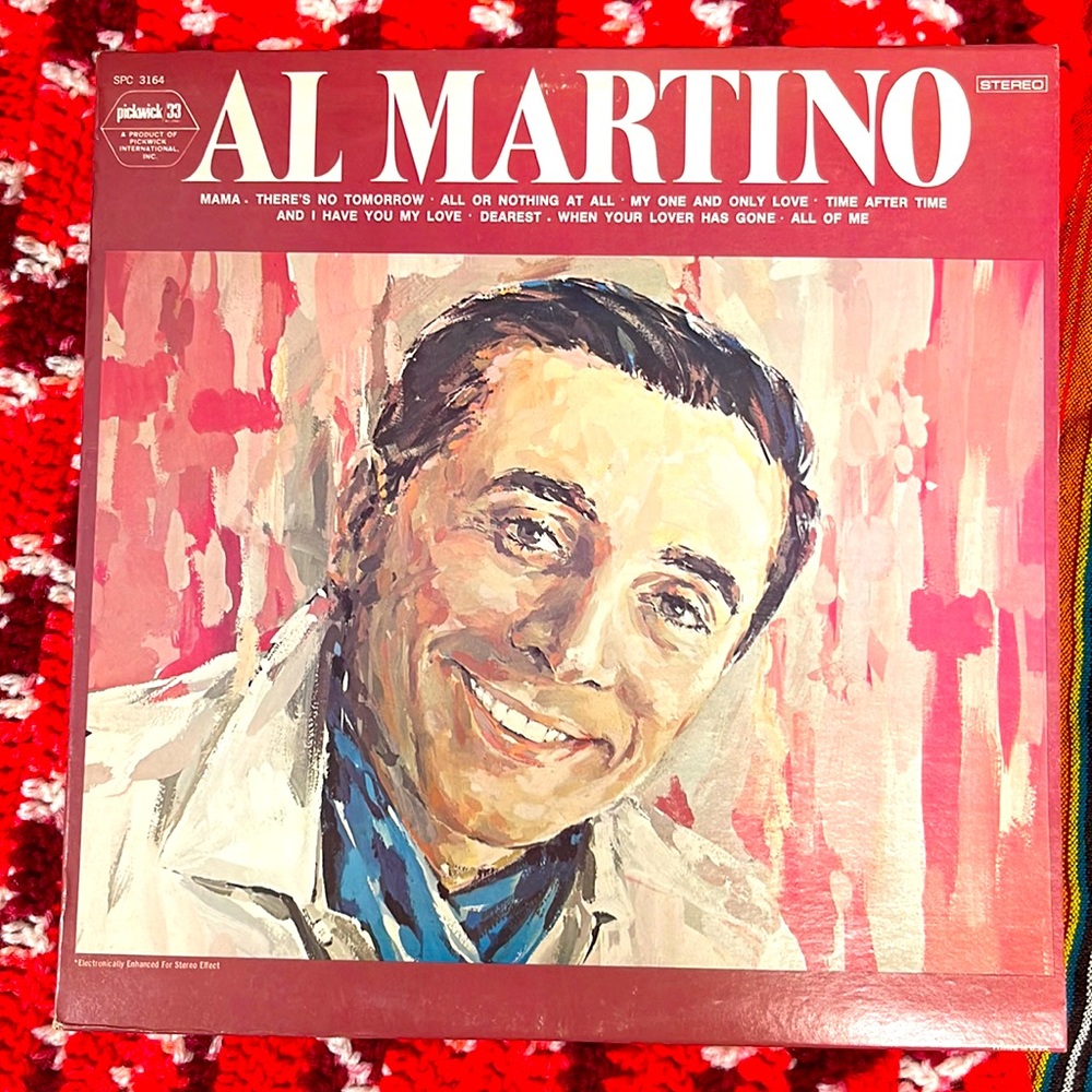 Al Martino vinyl Record LP